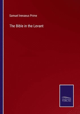 bokomslag The Bible in the Levant