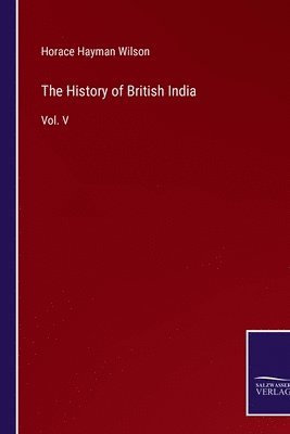 bokomslag The History of British India