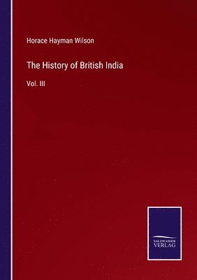 bokomslag The History of British India