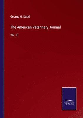 bokomslag American Veterinary Journal