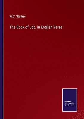 bokomslag The Book of Job, in English Verse
