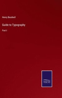 bokomslag Guide to Typography