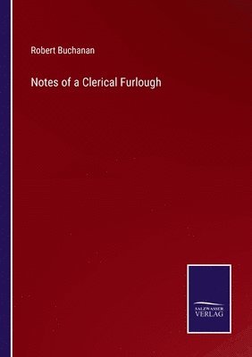 Notes of a Clerical Furlough 1