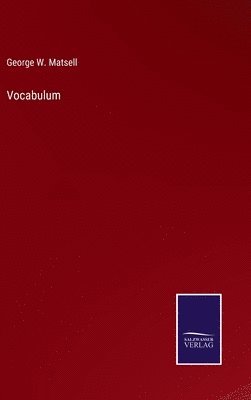 bokomslag Vocabulum