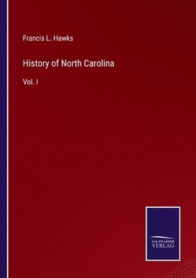 bokomslag History of North Carolina