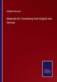 bokomslag Materials for Translating from English into German