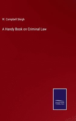 A Handy Book on Criminal Law 1