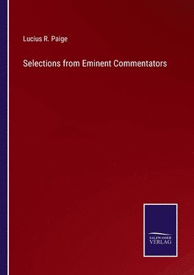 Selections from Eminent Commentators