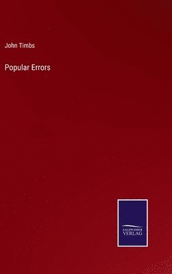 bokomslag Popular Errors