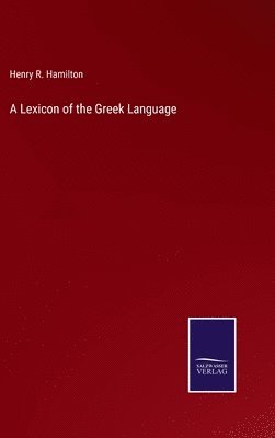 bokomslag Lexicon of the Greek Language