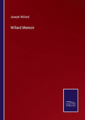 Willard Memoir 1