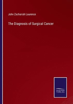 bokomslag The Diagnosis of Surgical Cancer