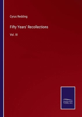 Fifty Years' Recollections 1