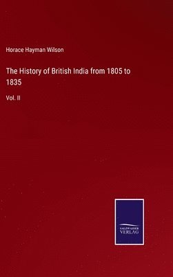 History of British India from 1805 to 1835