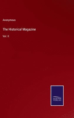 bokomslag Historical Magazine