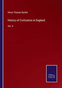bokomslag History of Civilization in England