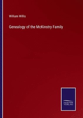 Genealogy of the McKinstry Family