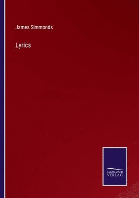 James Simmonds - Lyrics, Häftad