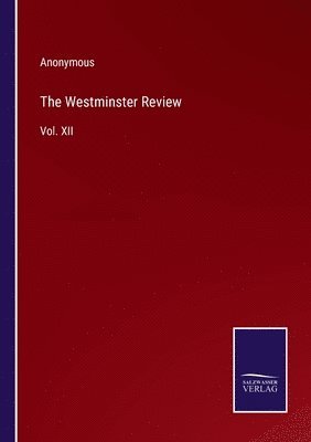 bokomslag The Westminster Review