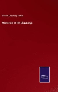 bokomslag Memorials of the Chaunceys