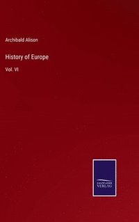 bokomslag History of Europe