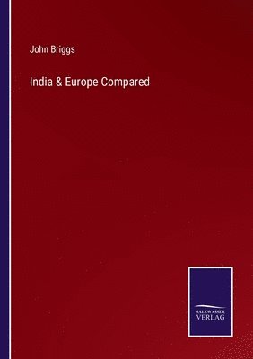 bokomslag India & Europe Compared