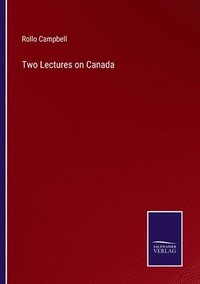 bokomslag Two Lectures on Canada