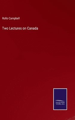 bokomslag Two Lectures on Canada