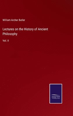 Lectures on the History of Ancient Philosophy 1