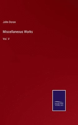 Miscellaneous Works 1