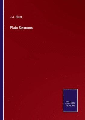 bokomslag Plain Sermons