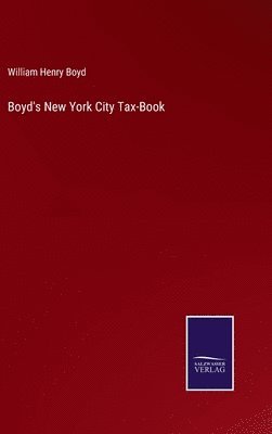 bokomslag Boyd's New York City Tax-Book