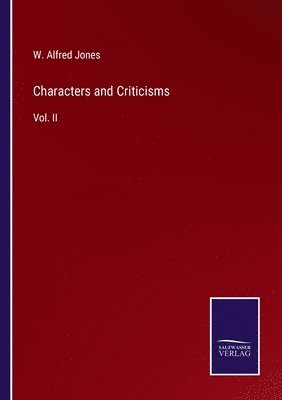 Characters and Criticisms 1