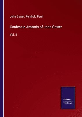 bokomslag Confessio Amantis of John Gower