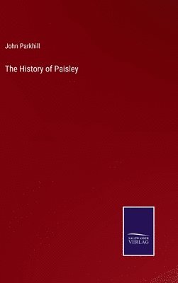 bokomslag History of Paisley