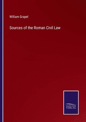 bokomslag Sources of the Roman Civil Law