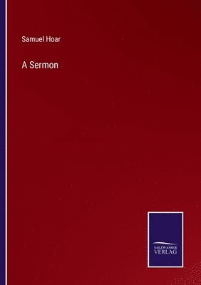 bokomslag Sermon