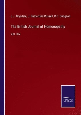 bokomslag The British Journal of Homoeopathy