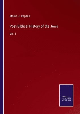 bokomslag Post-Biblical History of the Jews