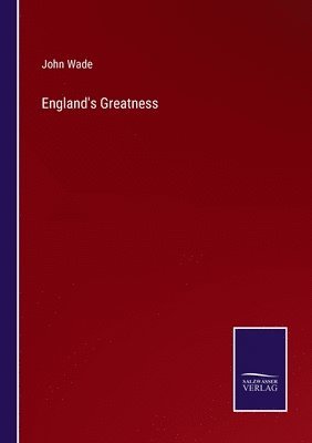 bokomslag England's Greatness