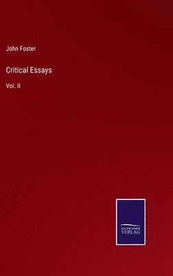 bokomslag Critical Essays