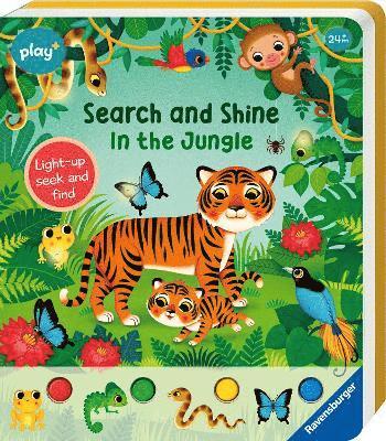 Sandra Grimm - Ravensburger Play+ Infant & Toddler - Search and Shine In the Jungle, Kartonnage