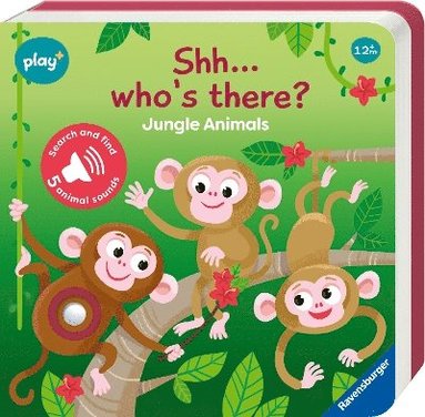 bokomslag Ravensburger Play+ Infant & Toddler - ShhhWho's there? Jungle Animals My First Seek and Find Sound Book