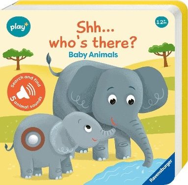 bokomslag Ravensburger Play+ Infant & Toddler - ShhhWho's there? Baby Animals My First Seek and Find Sound Book