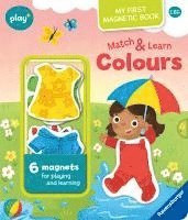 bokomslag Ravensburger Play+ Infant & Toddler - My First Magnetic Book: Match and Learn Colours