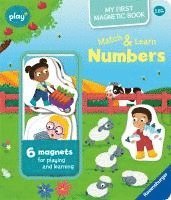bokomslag Ravensburger Play+ Infant & Toddler - My First Magnetic Book: Match and Learn Numbers