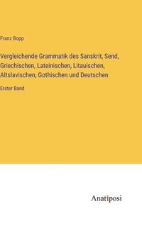 bokomslag Vergleichende Grammatik des Sanskrit, Send, Griechischen, Lateinischen, Litauischen, Altslavischen, Gothischen und Deutschen