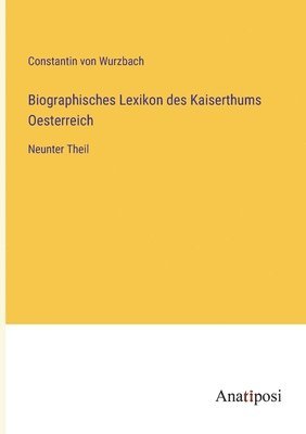 Biographisches Lexikon des Kaiserthums Oesterreich 1