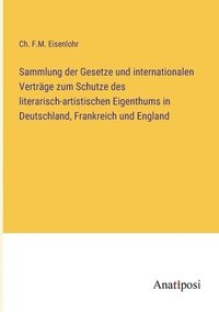 bokomslag Sammlung der Gesetze und internationalen Vertrage zum Schutze des literarisch-artistischen Eigenthums in Deutschland, Frankreich und England