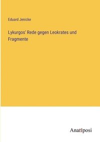 bokomslag Lykurgos' Rede gegen Leokrates und Fragmente